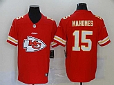 Nike Chiefs 15 Patrick Mahomes Red Team Big Logo Vapor Untouchable Limited Jersey,baseball caps,new era cap wholesale,wholesale hats